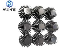 鋁合金燈具散熱器加工